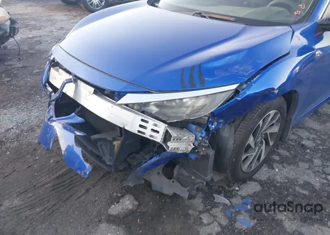 2017 Honda Civic Ex из США, поврежденный, VIN 19XFC2F76HE021875